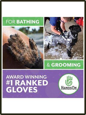 Dog | Pet Grooming Gloves Rubber Nodule Deshedding Bathing Massage Cats ...